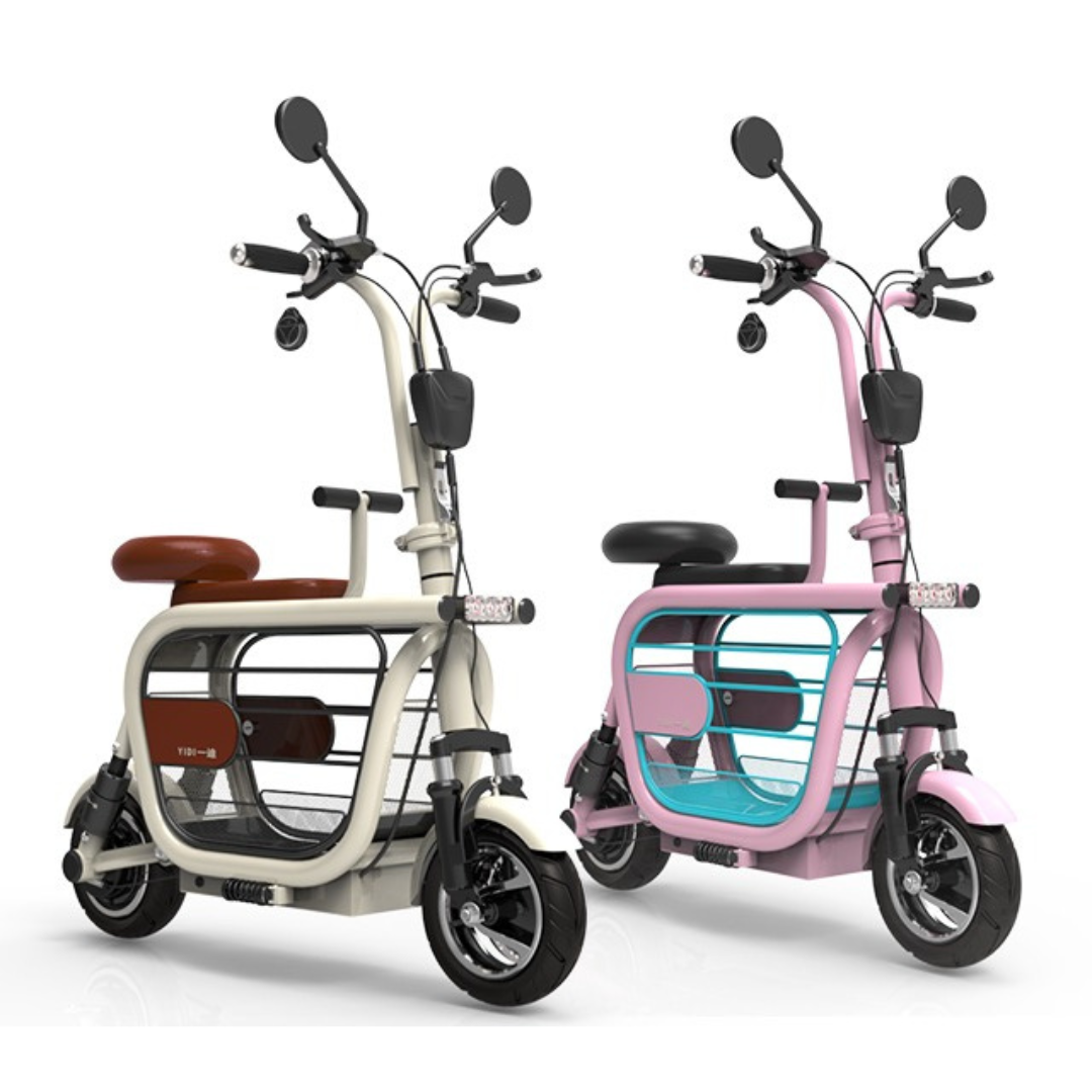 Upgraded Mopet Two Wheel Pet Carrier Mobility Scooter
