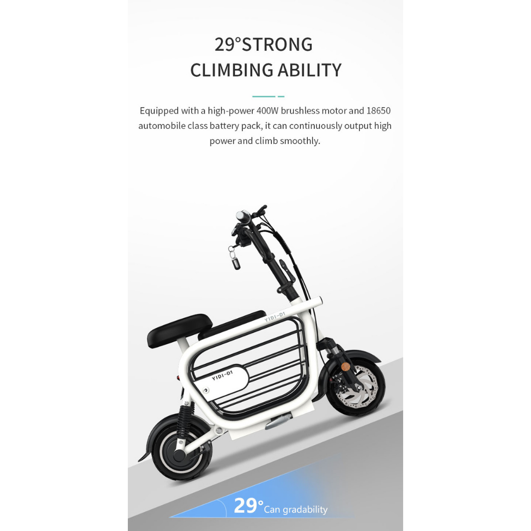 Mopet Two Wheel Pet Carrier Mobility Scooter