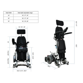 Draco Multi-Function Standing Wheelchair 6