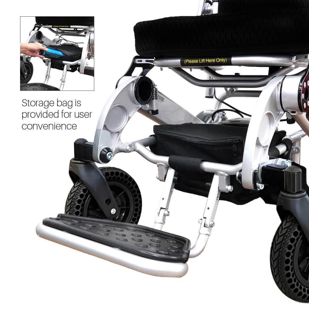 PW-1000XL Lightweight Power Wheelchair 6