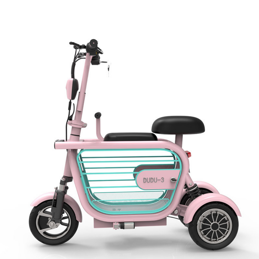 Mopet Three Wheel Pet Carrier Mobility Scooter W/ Kids Handle Home