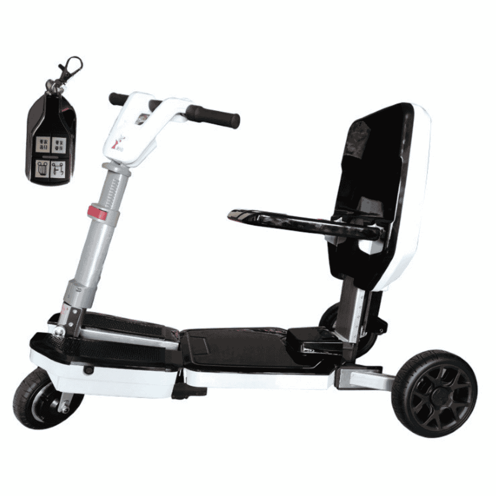 FREEDOM Auto Open Folding Electric Mobility Scooter Home Rehab Equipment