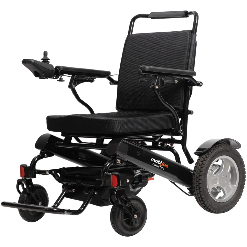 Powered Lightweight Travel Wheelchair by MobiJoe
