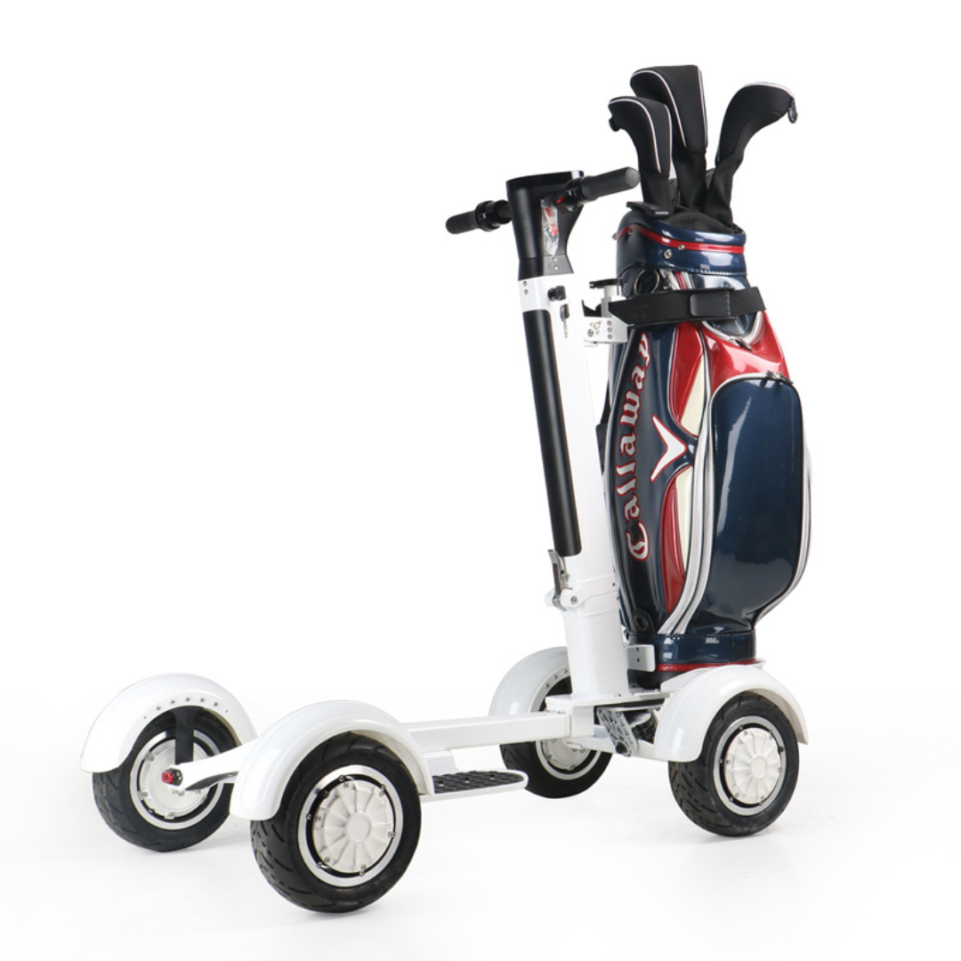 Foldable top golf buggy