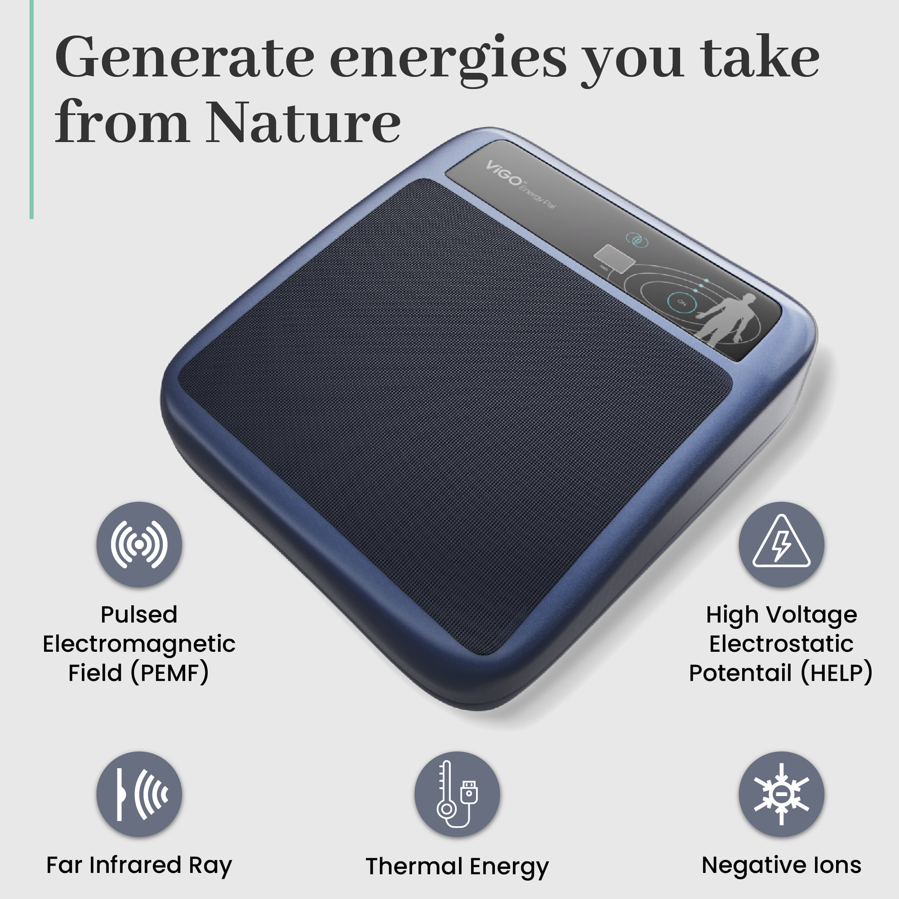 ViGO Energy Pal Portable PEMF Device