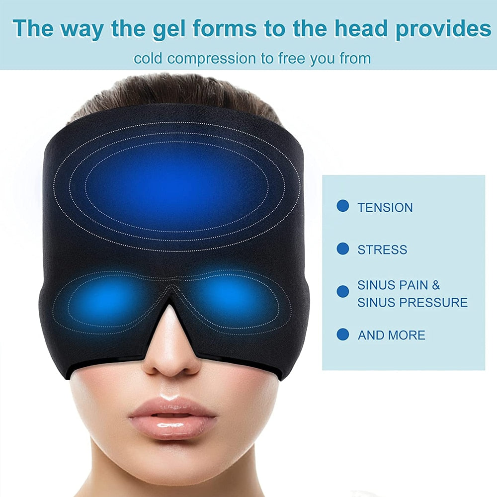 Gel Hot And Cold Headache Therapy Cap