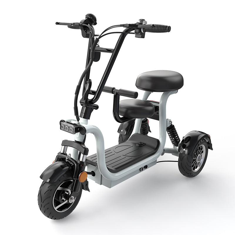 Three Wheel Dual Seat Luxury Mobility Scooter