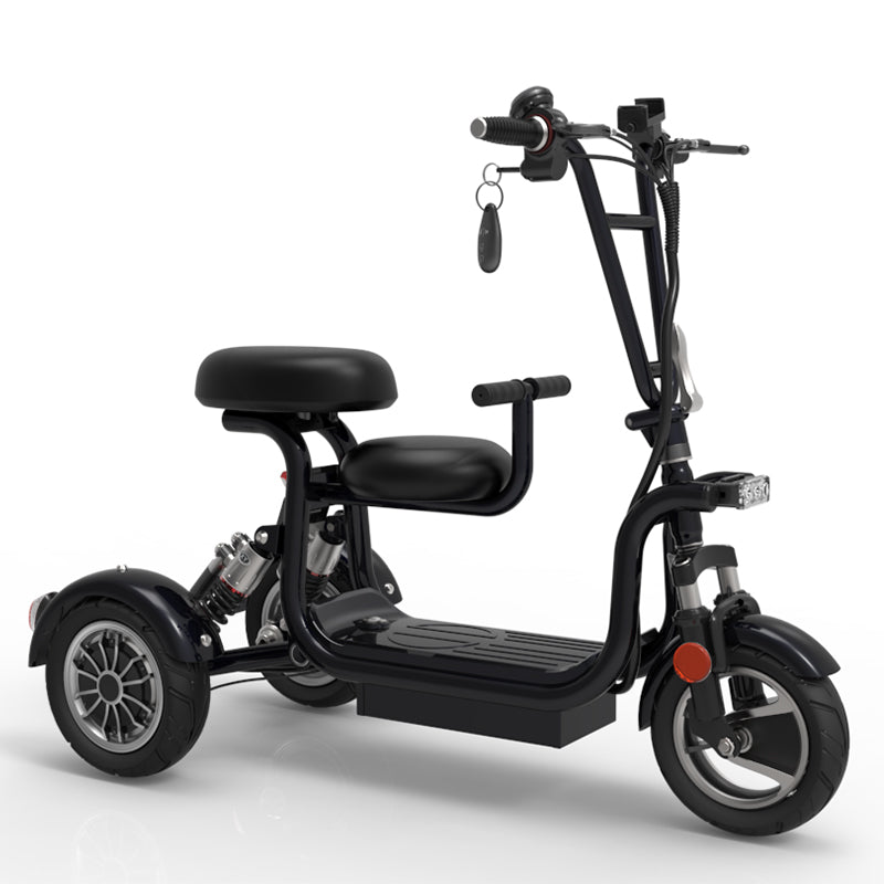 Three Wheel Dual Seat Luxury Mobility Scooter
