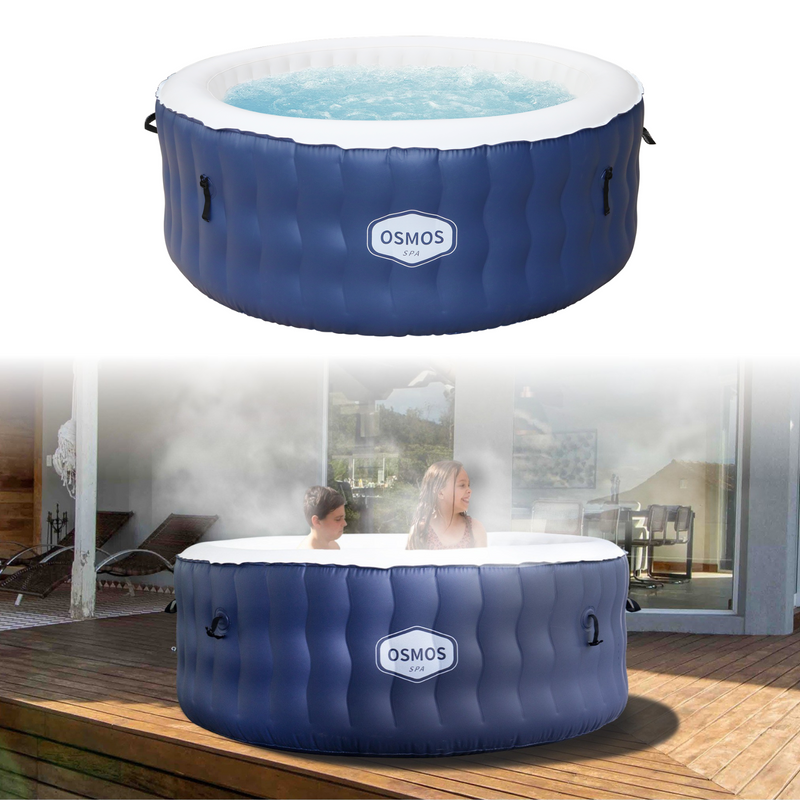 OSMOS SPA 4 Person Inflatable Portable Hot Tub - Home Rehab Equipment