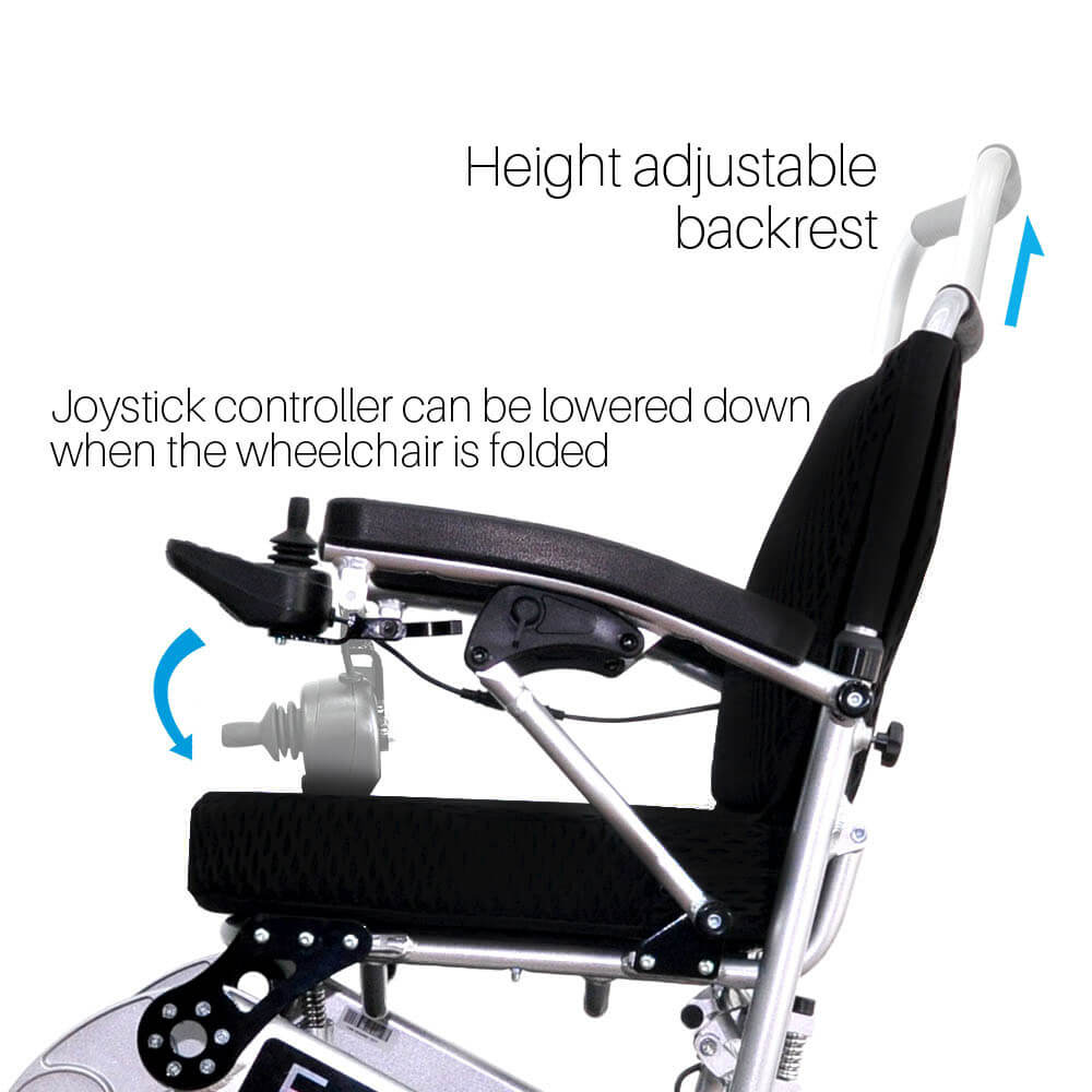 PW-1000XL Lightweight Power Wheelchair 4