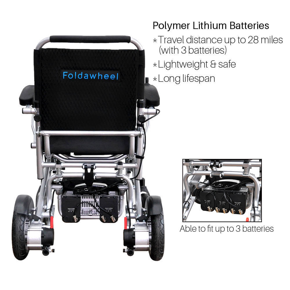 PW-1000XL Lightweight Power Wheelchair 8