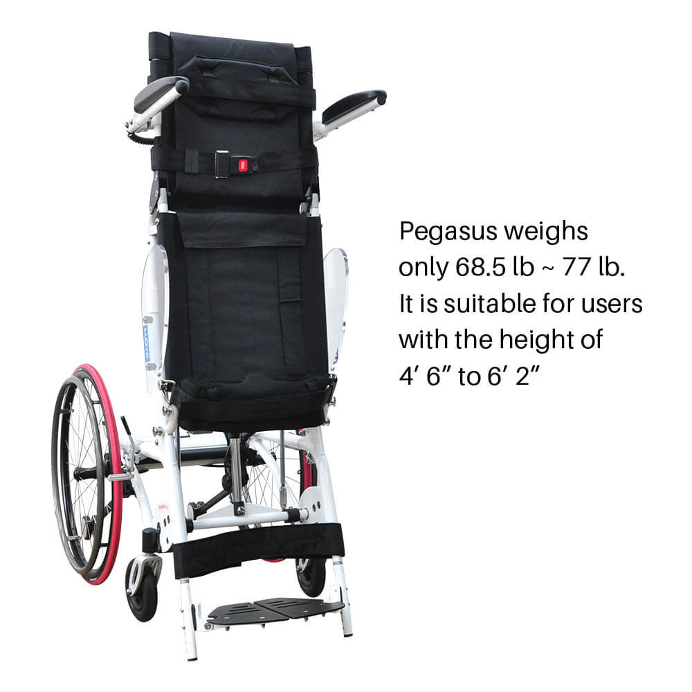 Pegasus Semi-Power Standing Wheelchair 1