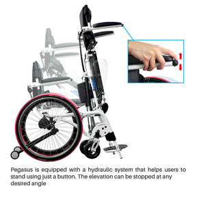 Pegasus Semi-Power Standing Wheelchair 3