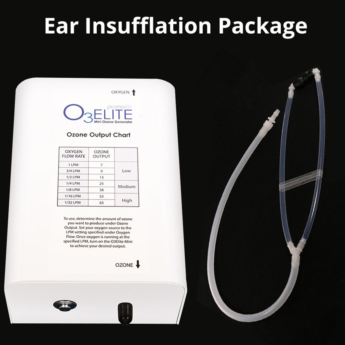 Ear Insufflation Ozone Package