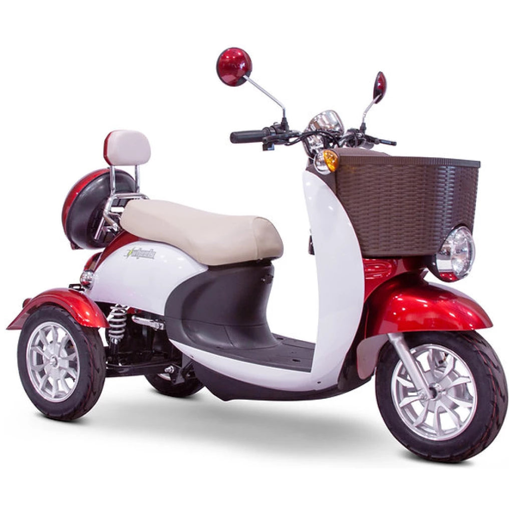 Dual Seat Luxury Performance Three Wheel Scooter 2 Person