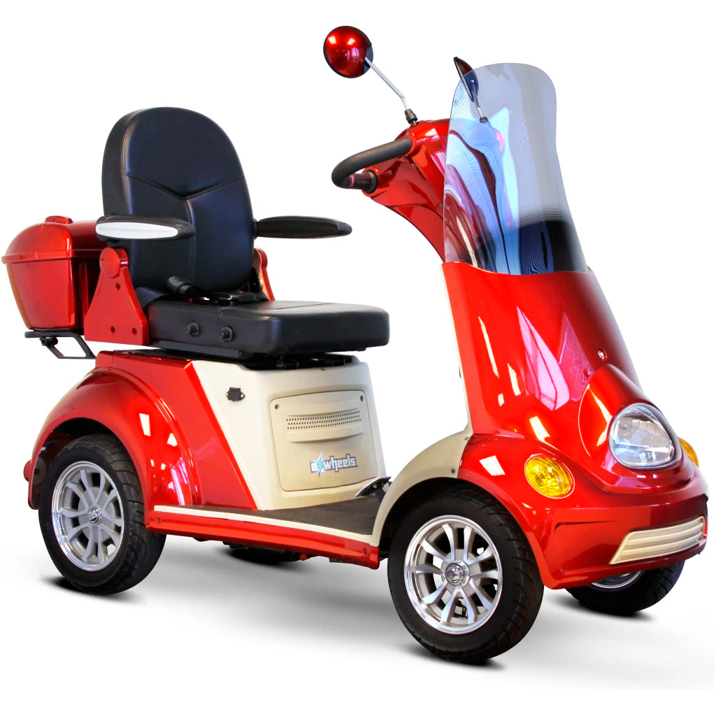 Designer 4 Wheel Mobility Scooter in Green, Orange or Red
