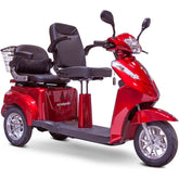 Two Passenger Heavy Duty Red Mobility Scooter
